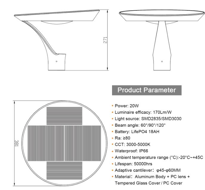 solar post top light 1