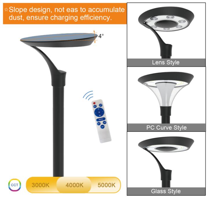 solar post top light 2