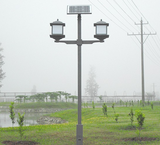 How to enhance a solar powered lighting fixture performance in winter?