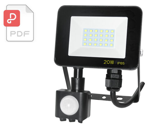 Z-PLUS Series Flood Light With PIR Sensor